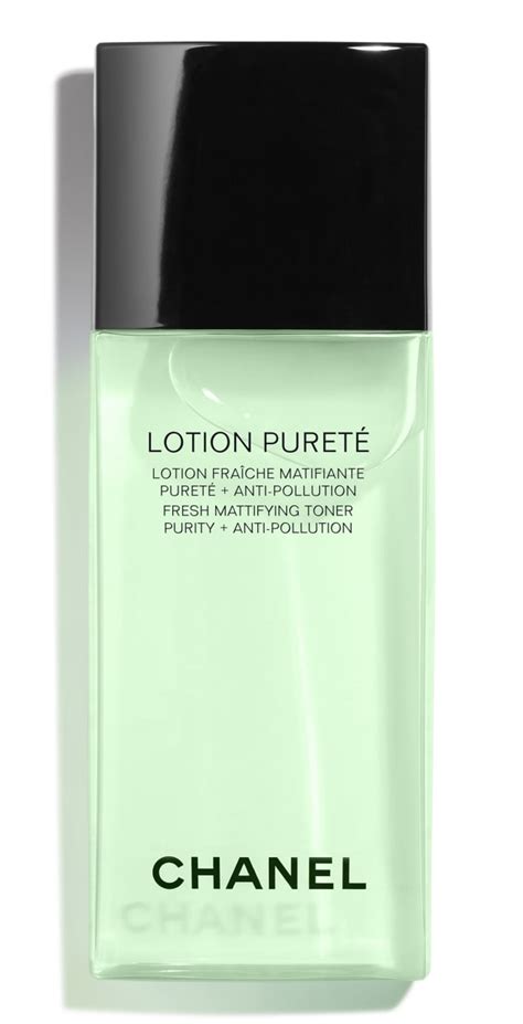 chanel lotion purete anti pollution|CHANEL LOTION PURETÉ Fresh Mattifying Toner Purity + Anti .